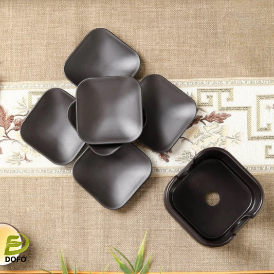 Bakelite Square Coaster and Storage Box(chinese tea set)