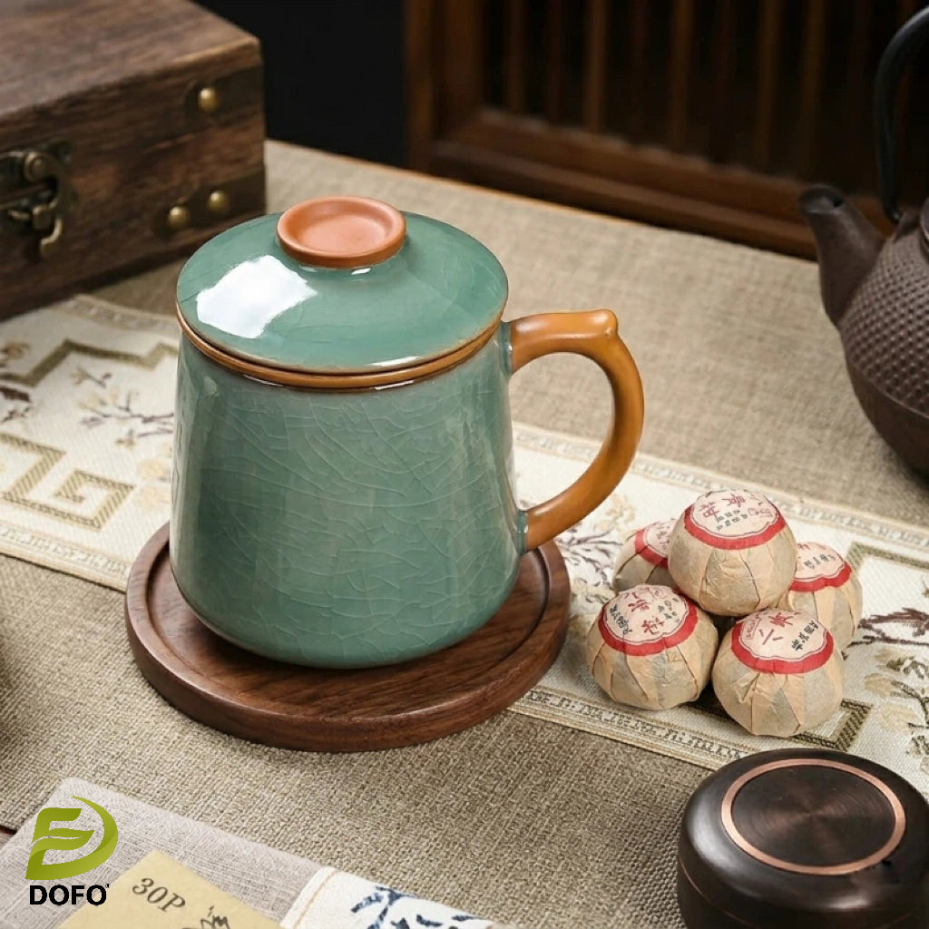 teaset with xiaoqinggan