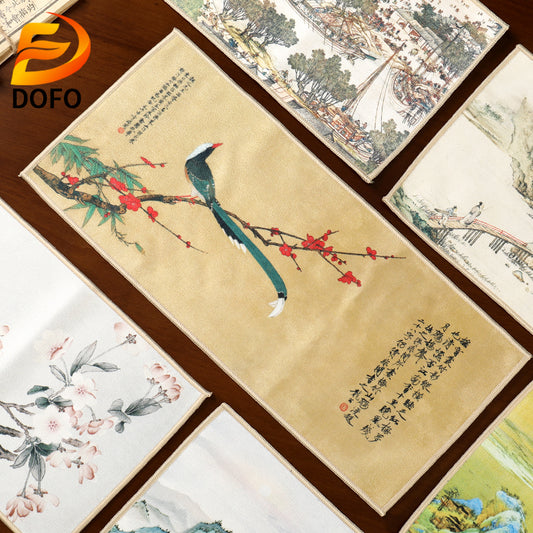 Suede Tea Tablecloth