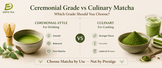 Ceremonial Grade vs Culinary Matcha