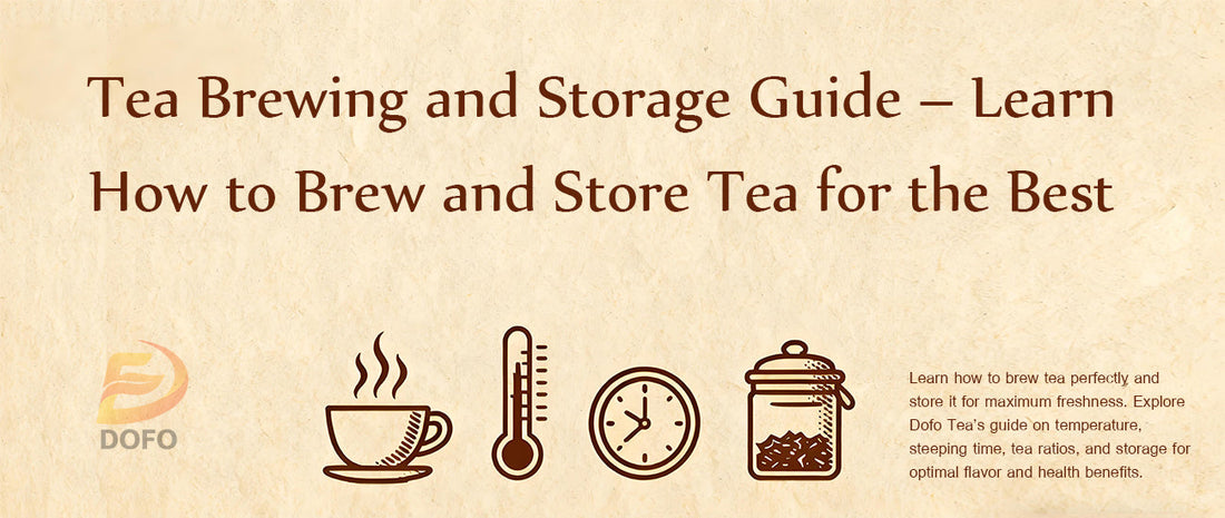 Tea Brewing and Storage Guide – Learn How to Brew and Store Tea for the Best Flavor and Freshness