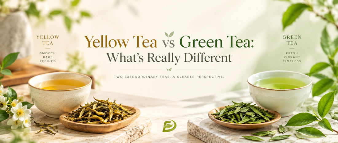 Yellow Tea vs Green Tea: What's Really Different