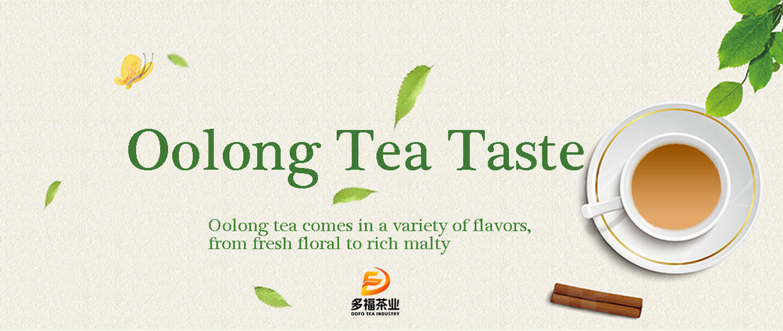 Oolong tea taste