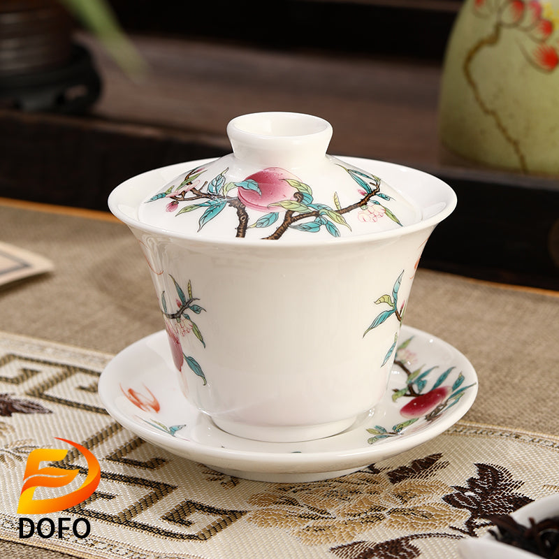 Sancai Hover Tea Cover Bowl tea set