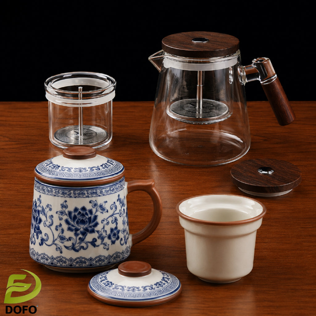 Glass Teapot with Removable Infuser -7