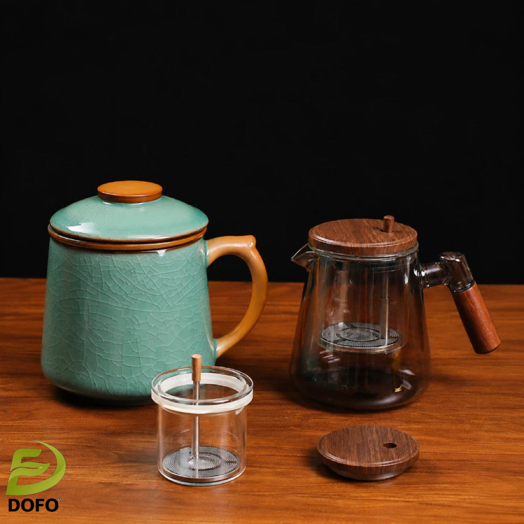 Glass Teapot with Removable Infuser -7