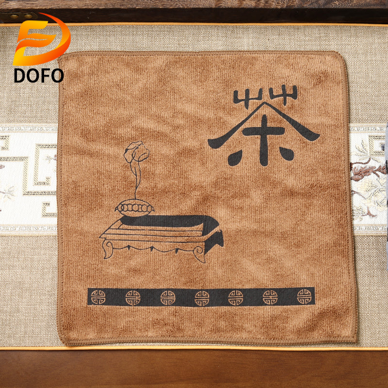 Absorbent Tea Cloth Tablecloth Tea Ceremony Accessories (Chinese Tea Set)