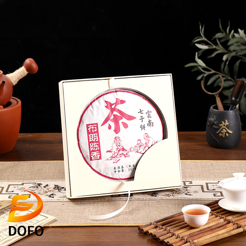 Bulang Chenxiang Ripe Pu'er Tea Cake