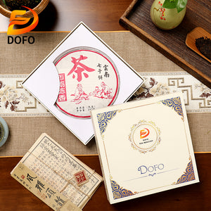 Bulang Chenxiang Ripe Pu'er Tea Cake
Brown Aged Fragrant Ripe Pu'er Tea Cake