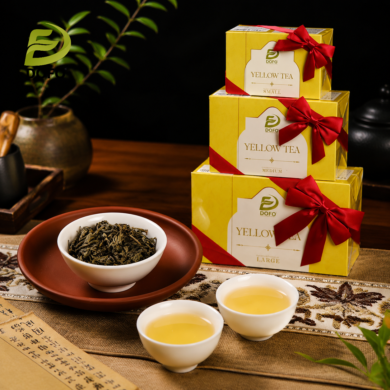 Classic Huo Shan Yellow (Large Leaf)Tea