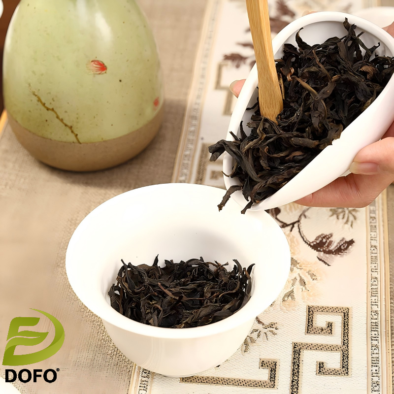Floral Cinnamon Da Hong Pao Rock Oolong Tea4