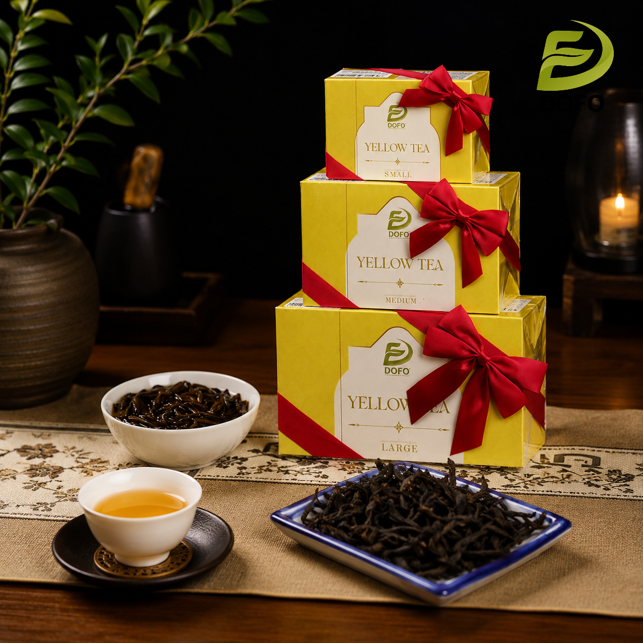 Guangdong Big Leaf  Yellow (Greenish Yellow) Tea
