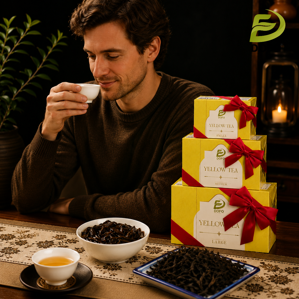 Guangdong Big Leaf  Yellow (Greenish Yellow) Tea1