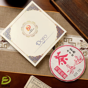 Bulang Chenxiang Ripe Pu'er Tea Cake
Brown Aged Fragrant Ripe Pu'er Tea Cake