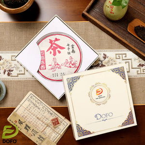 Bulang Chenxiang Ripe Pu'er Tea Cake
Brown Aged Fragrant Ripe Pu'er Tea Cake