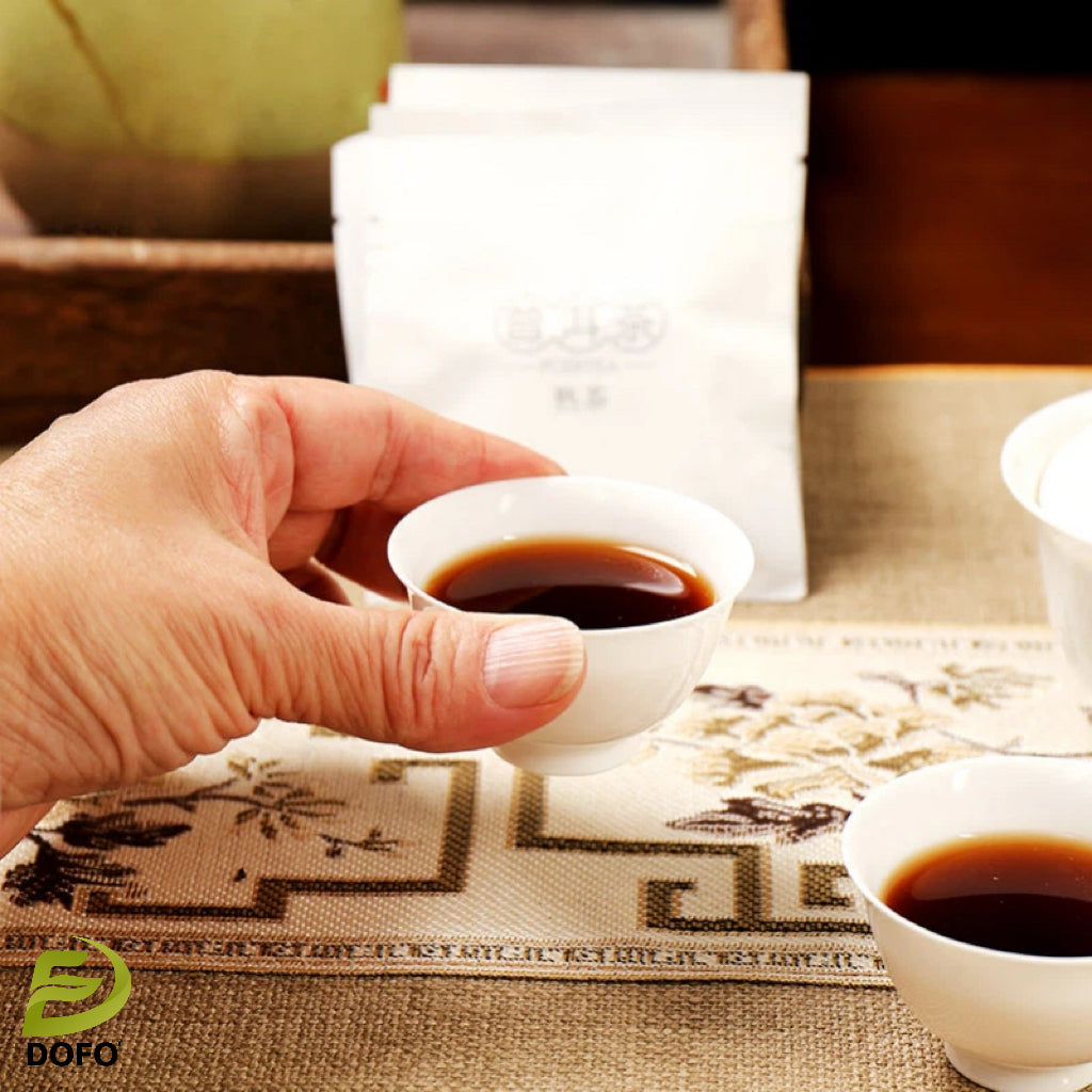 Yunnan cooked Pu small square piece tea