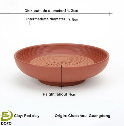 Bowl-shaped Teapot Mat With Inner Pad(chinese tea set)-5