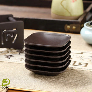 Bakelite Square Coaster and Hollow Storage Rack(chinese tea set)
