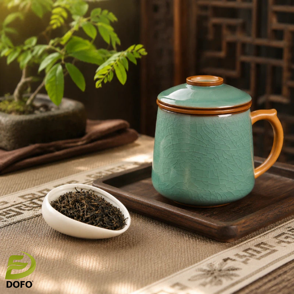 teaset with xiaoqinggan