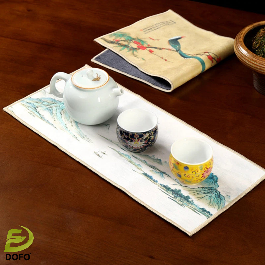 Suede Tea Tablecloth