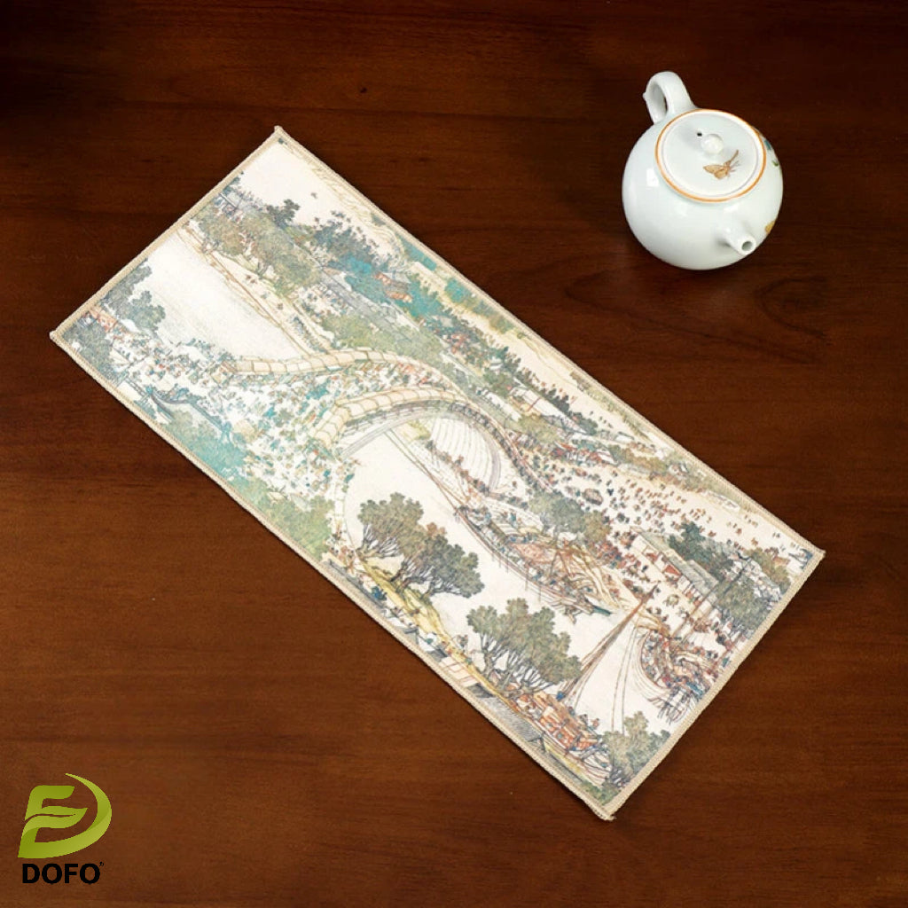 Suede Tea Tablecloth