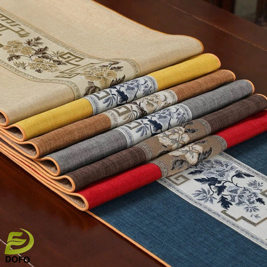 New Chinese Zen Table Runner (Chinese Tea Set)