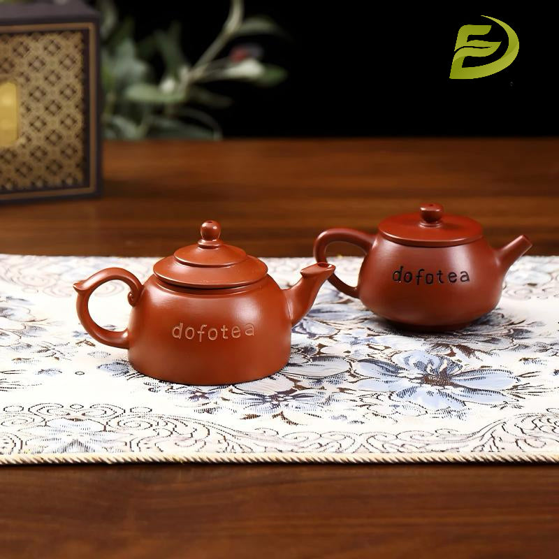 Personalized Chaozhou Zisha Teapot – Custom Engraved Gongfu Tea Pot