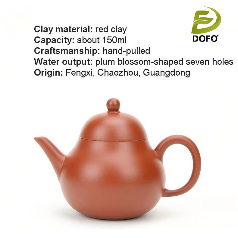 Personalized Chaozhou Zisha Teapot – Custom Engraved Gongfu Tea Pot11