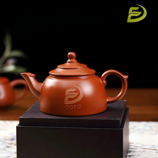 Personalized Chaozhou Zisha Teapot – Custom Engraved Gongfu Tea Pot12
