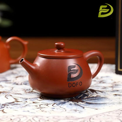 Personalized Chaozhou Zisha Teapot – Custom Engraved Gongfu Tea Pot6