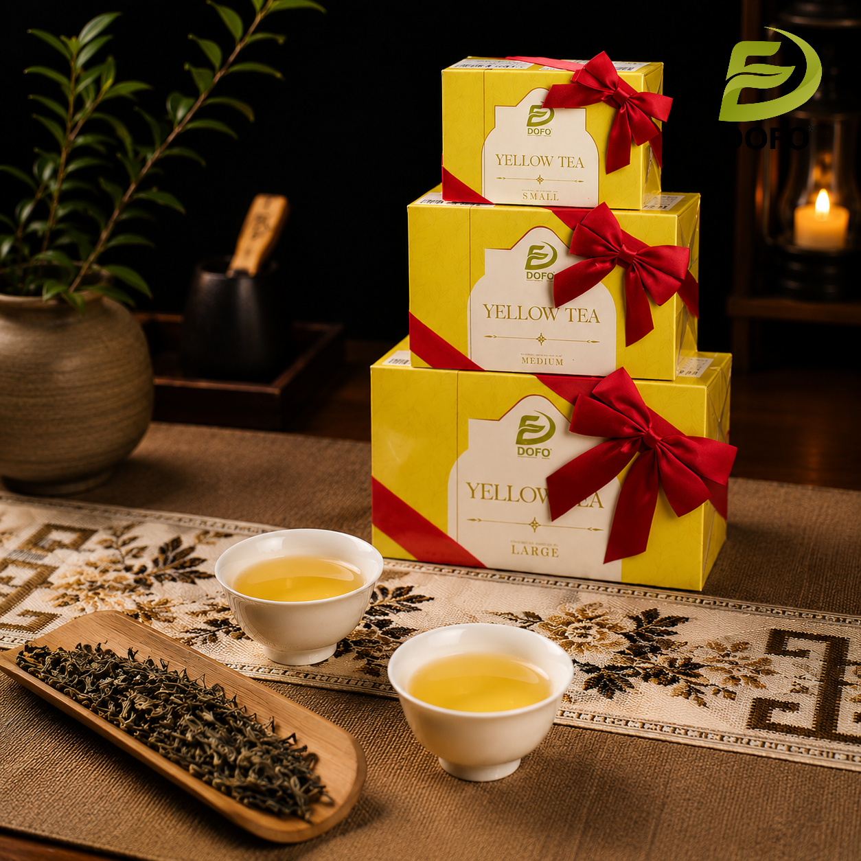 Premium Huo Shan Yellow (Large Leaf) Tea