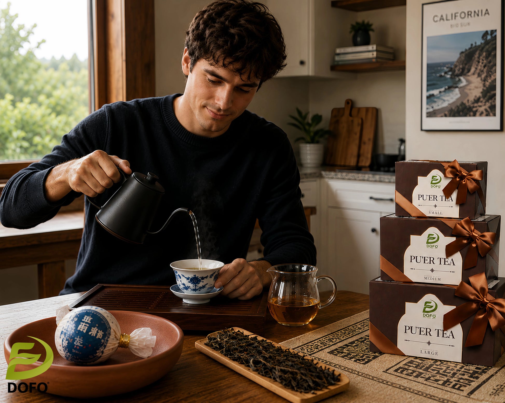 Green Mandarin Pu-erh Tea (Xiao Qing Gan)