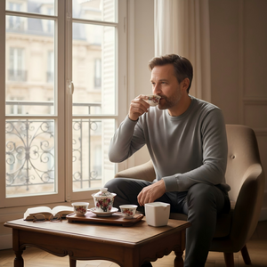 Sancai Hover Tea Cover Bowl