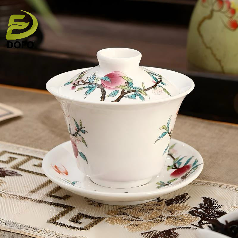 Sancai Hover Tea Cover Bowl(Chinese Tea2