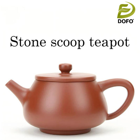 Stone scoop teapot (Chinese Tea Set)