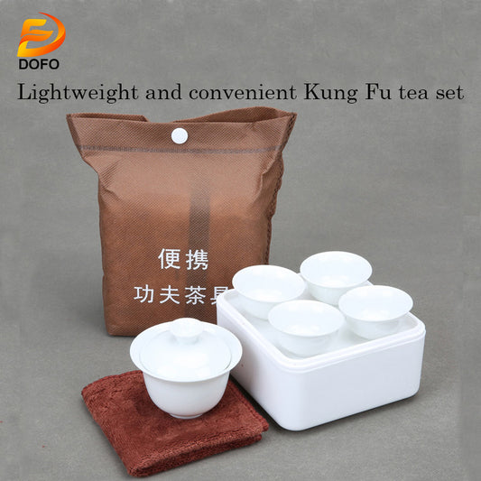 Lightweight and convenient Kung Fu tea set 8 pieces(Chinese Tea Set)