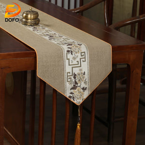 New Chinese Zen Table Runner (Chinese Tea Set)